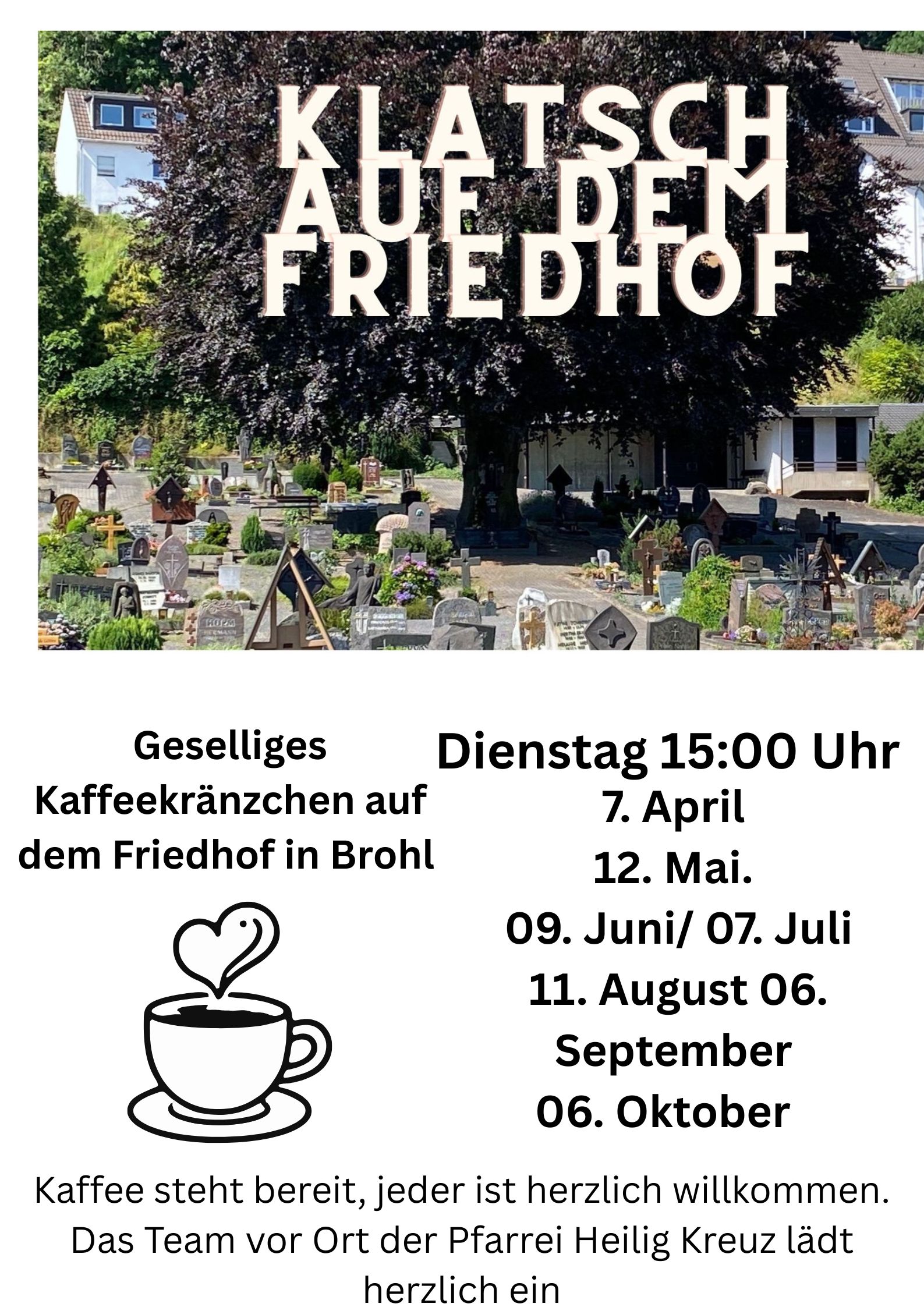 Klatsch auf dem Friedhof 2026