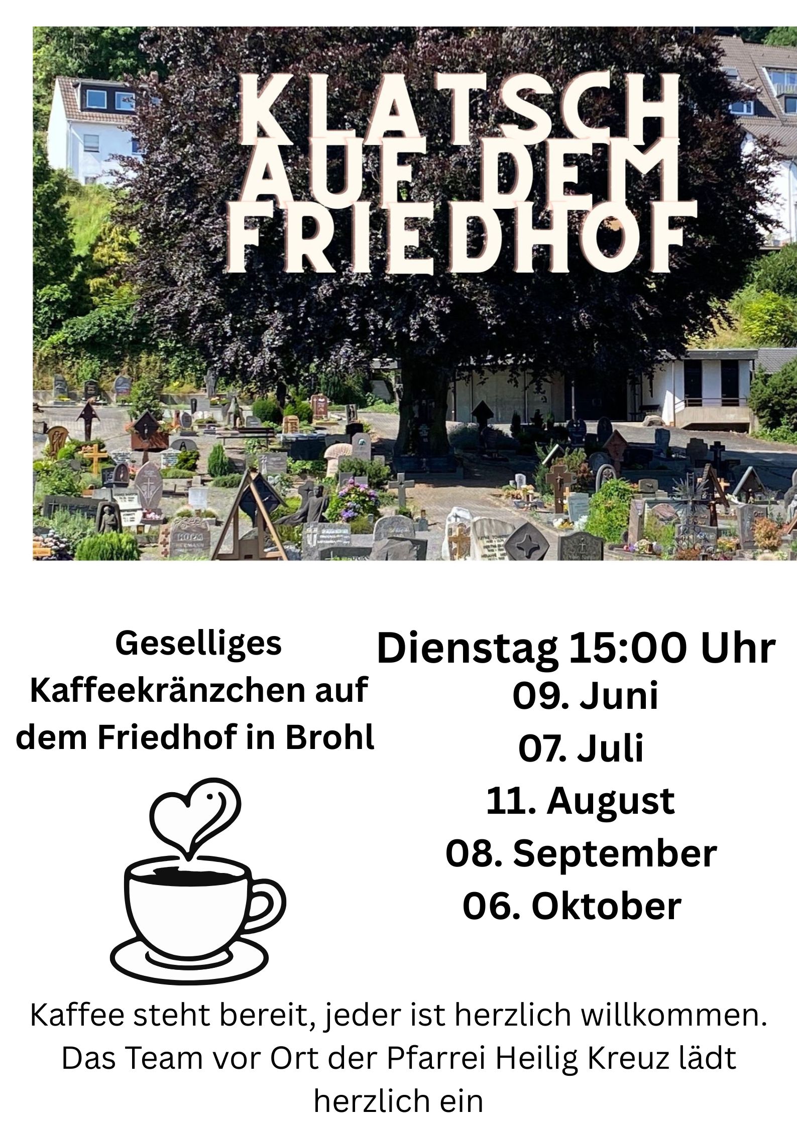 Klatsch auf dem Friedhof neu
