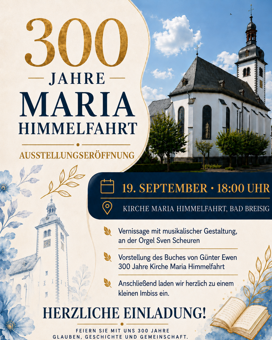 Plakat 300 Jahre