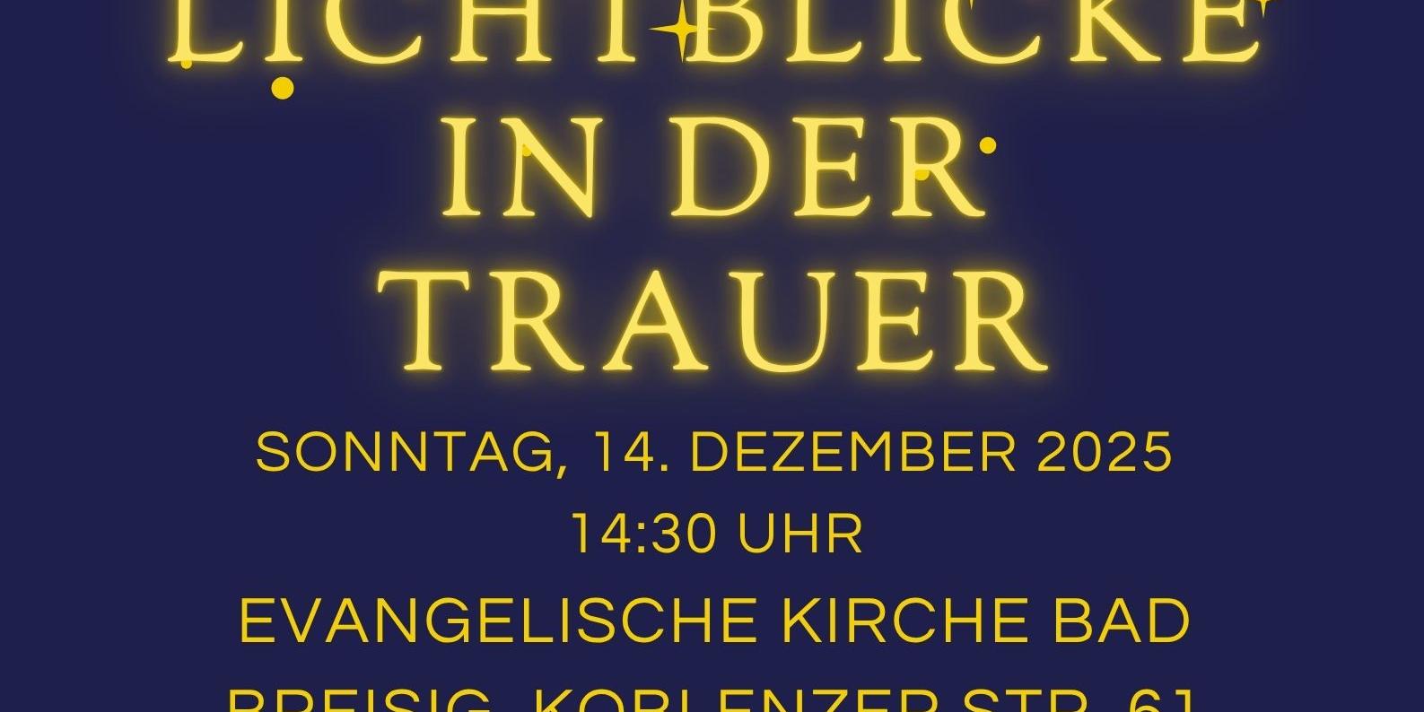 Plakat (c) Pfarrei Breisiger Land Plakat